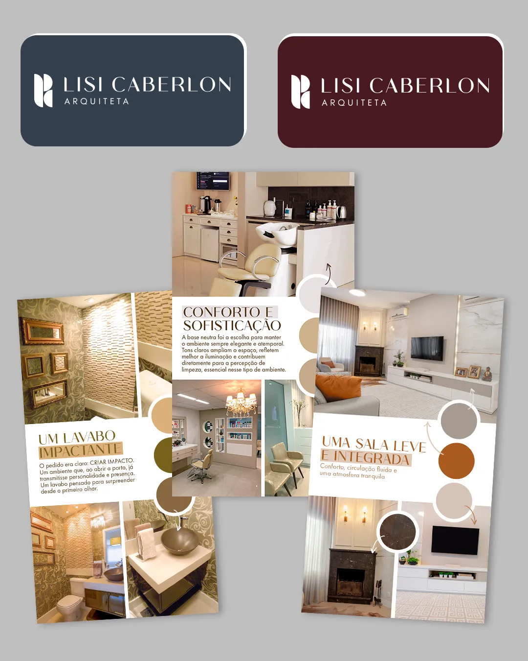 Quando a marca deixa de representar o momento atual da empresa: o rebranding da arquiteta Lisiane Caberlon — foto 2