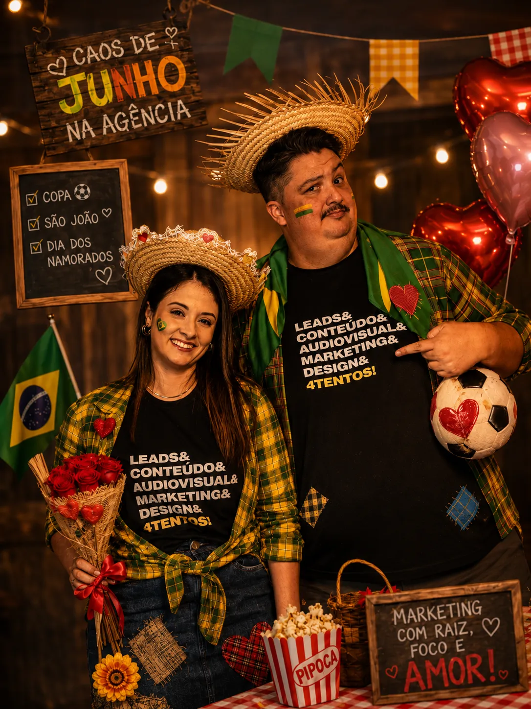 Junho chegou com tudo: Copa, Arraial e Dia dos Namorados! — foto 1
